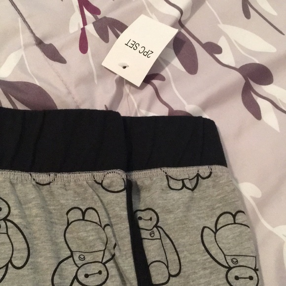 NEW Big Hero 6 Baymax Pajama Shorts - Picture 6 of 6